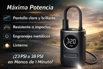 Compresor De Aire Para Carro Y Moto AirPulse Pro®